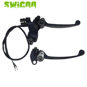 SWICOO <span class=keywords><strong>rinforzata</strong></span> costruzione <span class=keywords><strong>frizione</strong></span> leva leva del freno Set per Pit Trail Pro Dirt Bike ATV - Product Image 3