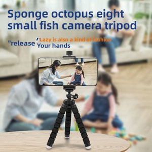 Bán Hot phổ bạch tuộc mini tripod hỗ trợ đứng Sponge tripod cho gopro điện thoại di động máy ảnh đi Pro Tripod - Product Image 3