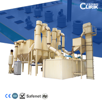 Broyeur HGM Clirik pour calcaire 1500 Mesh 2-30 T/h Ligne de traitement des matériaux de construction pour la désulfuration