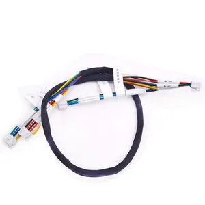 Customize Cable Loom PH2.0 wire harness UL3385 24AWG terminal wire HY2.0 connector Communication patch wire