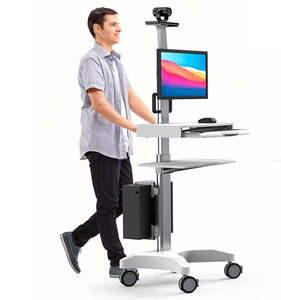 Fabrikant Direct Mobiele Medische Metalen <span class=keywords><strong>Trolley</strong></span> met Camera & Printerlade voor rondgaan, onderwijs en registratie - Product Image 2