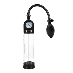 Handbal Vacuüm Zuigen Precisie Meter Penis Pomp Set Met Cock Ring & Masturbator Mouw - Product Image 2
