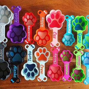 Cucchiaio <span class=keywords><strong>di</strong></span> plastica personalizzato eco-friendly per cani e <span class=keywords><strong>gatti</strong></span> nome regalo commemorativo personalizzato Dropshipping - Product Image 4