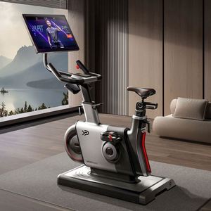 Nouveau modèle 2025 très demandé : Vélo magnétique d'intérieur en acier inoxydable avec volant d'inertie de 6,0 kg à 10 kg, écran LCD et charge maximale de 150 kg - Product Image 1
