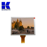 Écran tactile LCD résistif anti-reflet de 8 pouces, résolution 800*600, affichage lisible en plein soleil 1000 nit, interface RGB 50 broches