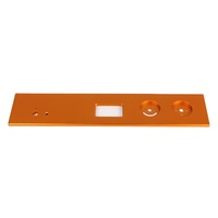 Pièces détachées pour machines CNC pour la fabrication de tôles, boîtier en aluminium extrudé sur mesure OEM pour plaques frontales audio