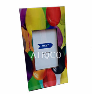 Marco de fotos de madera New Love Marco de impresión digital elegante diseño moderno regalo personalizado Memorabilia pantalla acento decorativo - Product Image 3