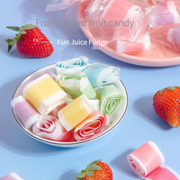 Nouvel Arrivage de Bonbons Viral Roll Ups, Assortiment de Bonbons Gélifiés Fruités, Sucrés et Moelleux, Bonbons Polyvalents, Vente en Gros