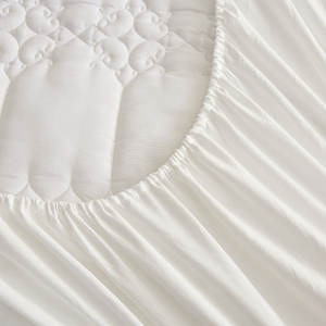 Funda de cama individual de franela antideslizante impermeable con cremallera Protector de colchón para uso doméstico - Product Image 1