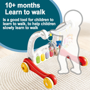 BGL 2-in-1 Pedal <strong>Piano</strong> Baby Walker Toy Soft Plastic Activity Gym with Light and <strong>Music</strong> for Play <strong>Mat</strong> - Product Image 4