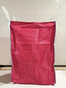 1.5トン通気性ジャンボFIBCバッグ1250kg通気性バルクウッドPPレッドバッグジャガイモ薪玉ねぎ用 - Product Image 4