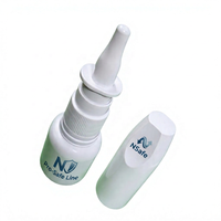 Flacons pulvérisateurs nasaux en plastique personnalisés de 15 ml, 20 ml, 30 ml, 50 ml, 60 ml, 100 ml avec pompe à brume et couvercle anti-poussière pour liquides médicaux