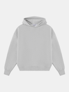 Survêtement à capuche décontracté épais et surdimensionné 630G, personnalisé, confortable, durable, pour l'entraînement, avec logo personnalisé - Product Image 2