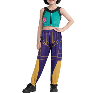 K-Pop Idool Stage <span class=keywords><strong>Outfit</strong></span> Vrouwen Dans Kostuum Set Rok Broek Crop Top Performance Wear - Product Image 4