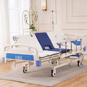 Sản Xuất Giá <span class=keywords><strong>ABS</strong></span> Sang Trọng Của Nhãn Hiệu Bệnh Viện Điều Dưỡng Giường 5 Chức Năng Đầy Đủ Uốn Cong Chăm Sóc Nhà Giường Cho Người Cao Tuổi - Product Image 4