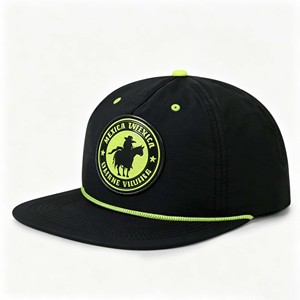 Casquette de baseball structurée à 5 panneaux pour adulte, vente en gros OEM, broderie personnalisée, casquette avec logo sur mesure - Product Image 1
