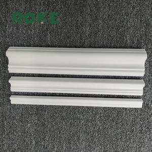 Roke Trung Quốc Nhà Máy Mật Độ Cao PS Tạo Bọt Nhựa Ván Chân Tường Sàn Tường Trắng wainscote Hội Đồng Quản Trị Tấm Trang Trí - Product Image 2