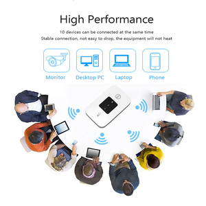 Routeur <span class=keywords><strong>4G</strong></span> LTE MF800 Mifi Portable Avec Carte SIM, Fourniture Directe Usine, 150Mbps Pour la Maison (Type <span class=keywords><strong>E5577</strong></span>) - Product Image 4