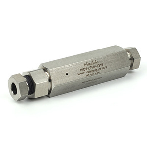 Fabricant Hikelok 15000 Psig HPBV Sièges PEEK bidirectionnels et tri-directionnels à passage complet pour composants hydrauliques 15BV UHP Shutoff V - Product Image 2