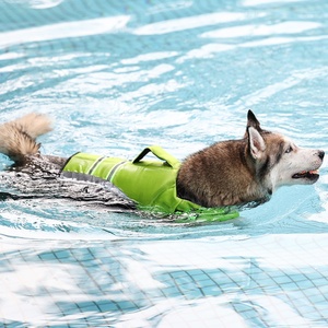 Tiras reflectantes Oxford de alta densidad de fábrica personalizadas para exteriores, chaleco salvavidas para mascotas, accesorio de ropa Premium para mascotas - Product Image 6