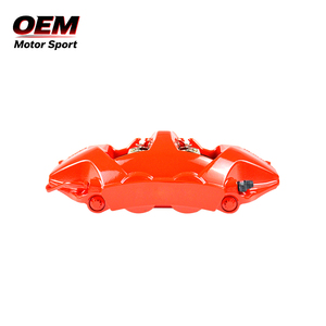 New OEM MOTOR SPORT Front 10/Rear 4 Piston Big Brake Kit Red High quality Monoblock Cast Iron Caliper Set for Brake - Product Image 4