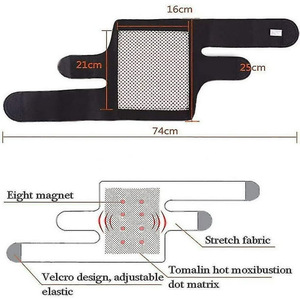 Rodilleras autocalentables para personas mayores con piernas frías, que proporcionan calor mientras se anda en bicicleta. - Product Image 3