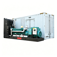 Générateur diesel à cadre ouvert, silencieux, à démarrage automatique, personnalisé, 50-4000 kW, groupe électrogène de secours automatique pour mines avec ATS 400/230V