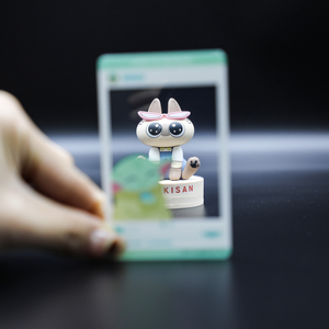 Waterproof <b>Bookmark</b> Card Film Strips Lenticular Card Plastic Crafts Portable Landmark Check In Card for Travel - Product Image 2