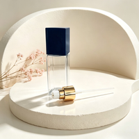 Bouteille en plastique PET carrée personnalisée de 100 à 150 ml, flacon cosmétique à pompe, flacon d'emballage, récipient cosmétique pour lotion pour le visage, soins de la peau