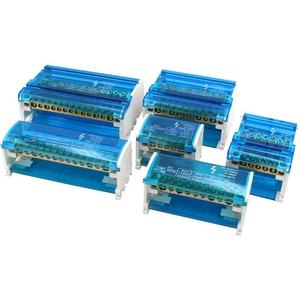 UKK Din Rail Power Distribution Junction Box Efficient Terminal <strong>Block</strong> for UKK Din Rail <strong>System</strong> - Product Image 1