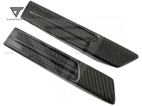 Emblème de garde-boue en fibre de carbone pour Nissan R35 GTR