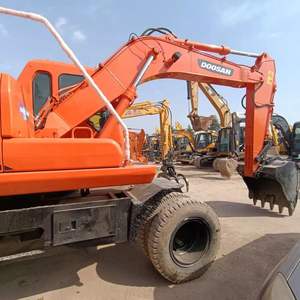 รถขุดดินมือสอง Doosan รุ่น DH150W-7 Doosan 140 150 130 รถขุดล้อยางสภาพดี รถขุดล้อยางมือสอง Doosan Dh150w - Product Image 3