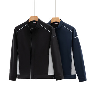 Chaqueta Impermeable y Cortavientos para Hombre, con Cuello Alto Reflectante, Corte Holgado, para Deportes al Aire Libre, Hecha a Medida - Product Image 5