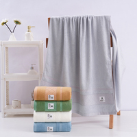 Serviette de Bain en Fibre de Bambou en Gros, Drap de Bain Doux pour la Peau, Serviette de Plage à Séchage Rapide, Serviette de Bain Ultra Douce et Moelleuse