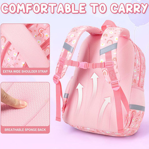 Zaino per bambine impermeabile, carino set di <span class=keywords><strong>zaini</strong></span> per la scuola materna e l'<span class=keywords><strong>asilo</strong></span> - Product Image 3