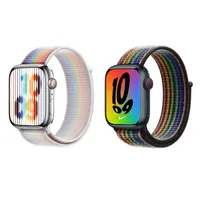 2022 Nieuwe Collectie Rainbow Pride Sport Nylon Lus Band Voor Apple Horloge 38/40/41Mm, 42/44/45Mm