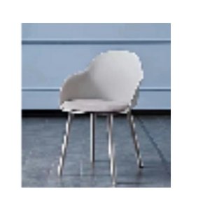 Chaise de salle à manger moderne et simple en PP 36910-A613 - Product Image 4