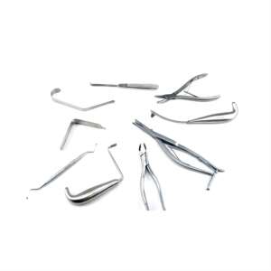 Maxillofacial plastik aletler seti paslanmaz çelik - Product Image 4