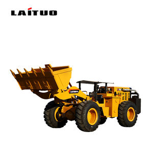 Chargeur sur pneus diesel LaiTuo pour mines souterraines, chargeur Scooptram avec une capacité de godet de 0,8 à 1 m et plusieurs accessoires - Product Image 2