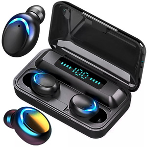 F9-5C F9 F9-5 ngân hàng điện IPX7 không thấm nước mini headphone Tai nghe không dây LED LCD hiển thị điện TWS không dây Earbud Tai nghe M10 - Product Image 1