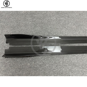 AUTO PARTS Carbon Fiber Side Skirt Finish for Lamborghini Huracan LP580 2014-2018 Left Side Body <b>Kit</b> Part - Product Image 5