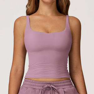 <span class=keywords><strong>Pantaloni</strong></span> Sportivi Casual da <span class=keywords><strong>Donna</strong></span> 8933 con Vita Alta Elasticizzata, Logo Personalizzato, Vestibilità Comoda, Set Yoga con <span class=keywords><strong>Tasche</strong></span> per la Stagione Primaverile - Product Image 2