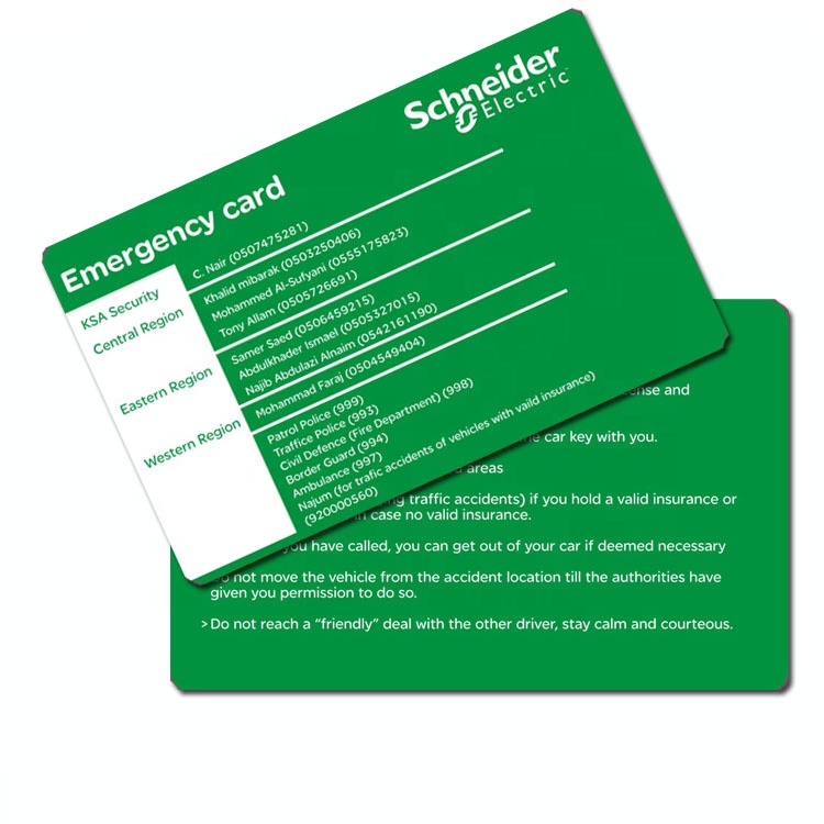 Colourful Customized Full Printing Glossy/matte Finished Plastic PVC Card