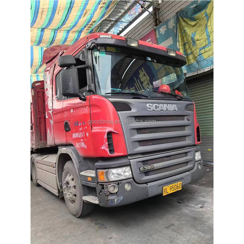 รถบรรทุกมือสอง 6*4 สําหรับ Scania G380