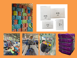 Lote de Ropa Interior Casual Usada para Mujer - Marca CLEAR PATH Modelo A65 Origen Guangdong Poliéster/Algodón Verano Tallas Mixtas - Product Image 5