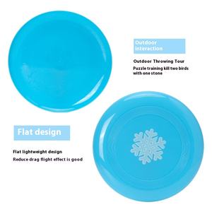 Toptan PP malzeme köpek eğitim uçan disk evrensel köpek oyuncak malzemeleri büyük küçük köpekler interaktif atma eğitim - Product Image 3