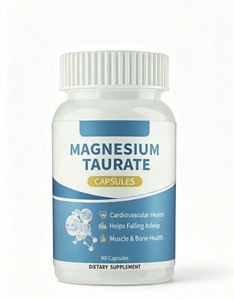 Capsules de glycinate de <span class=keywords><strong>magnésium</strong></span>, <span class=keywords><strong>taurine</strong></span> et <span class=keywords><strong>vitamine</strong></span> <span class=keywords><strong>B6</strong></span> de marque privée – Complément pour l'énergie, le sommeil et la santé cérébrale – Capsules de <span class=keywords><strong>magnésium</strong></span> et <span class=keywords><strong>taurine</strong></span> - Product Image 1