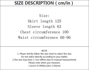 Robe longue à col montant en maille à manches longues à volants imprimée à <span class=keywords><strong>taille</strong></span> unique, robe ample à manches lanternes, robe longue à volants - Product Image 2