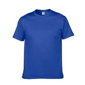 เสื้อยืดคอกลมผ้าฝ้ายสำหรับผู้ชาย มีกระเป๋าเสื้อ สีพื้น เรียบง่าย สวมใส่สบาย แขนสั้น เหมาะสำหรับฤดูร้อน เสื้อพื้นฐาน ของขวัญโปรโมชั่น - Product Image 3