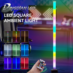 Đèn LED hiện đại thông minh RGB đa năng, đèn nhạc đổi màu USB, đèn sàn phòng khách phòng ngủ với điều khiển từ xa bằng ứng dụng và điều khiển bằng giọng nói - Product Image 2